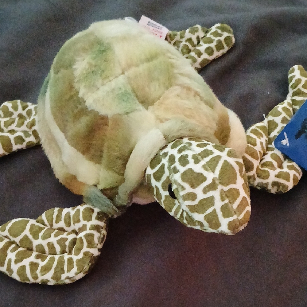 Plush Turtle Toy for Small Pets